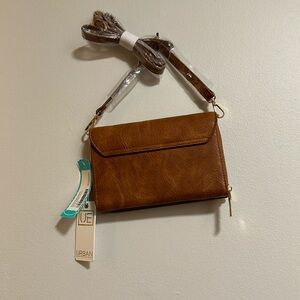 NWT Tan Crossbody